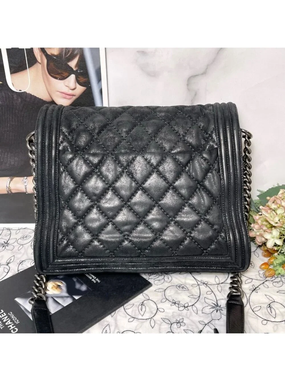 Chanel Boy Shoulder Bag Chain